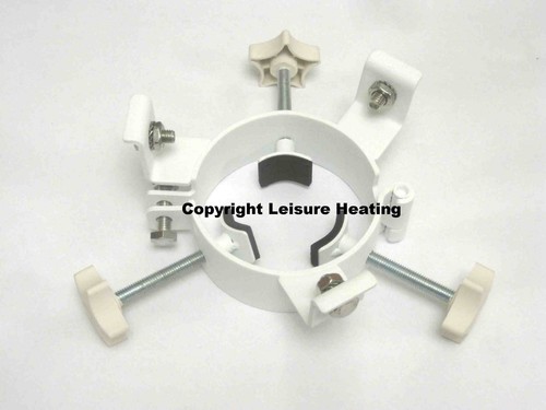 Parasol heater mounting