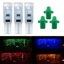 For VW Mk1 Golf Caddy T3 T25 LED 6X UPGRADE BULBS SET SWITCH HEATER ASHTRAY DASH