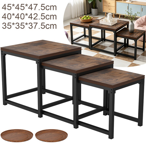 Square nest tables - tables, living