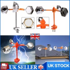 360° Bird Repellent Wind Powered Pigeon Crow Scarer Deterrent Reflective Protect