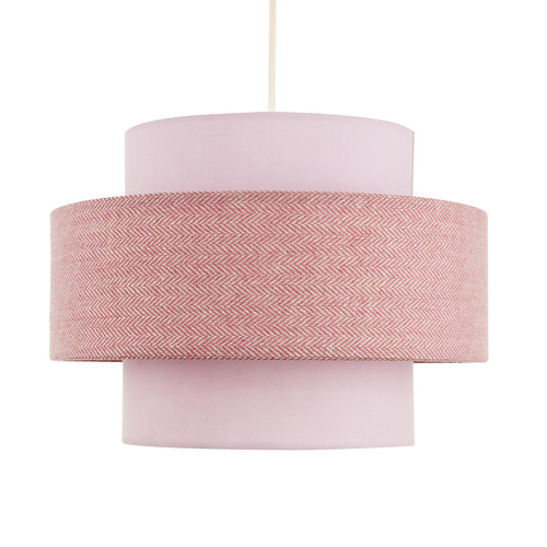 Modern soft pink herringbone - modern,