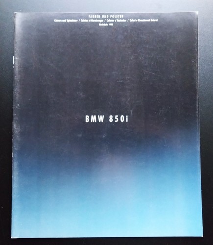 Bmw series 850i brochure - 8,