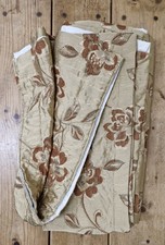 Dunelm Gold & Rust Red Floral