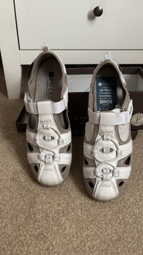 Pavers womens white wide fit - ,