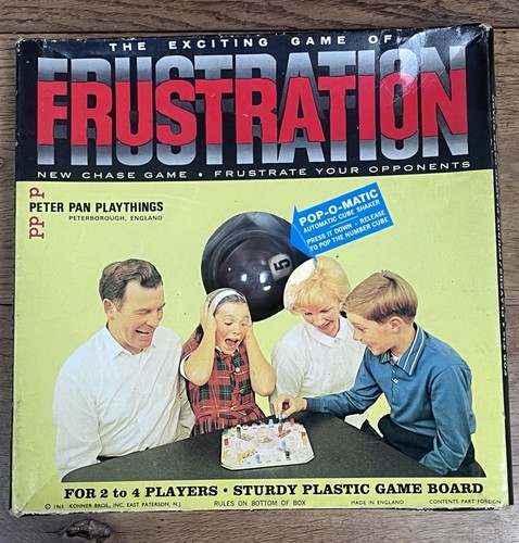 Vintage frustration board - frustration, game