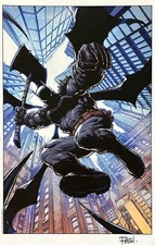 DAVID FINCH rare ABSOLUTE BATMAN art print SIGNED limited Full Color LAST TWO!