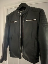 ZARA Men’s Leather Biker