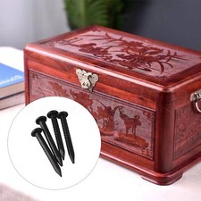 Copper Nails Spikes for Home Decoration 0.6 x 0.06 Inches Set of 1000 Black