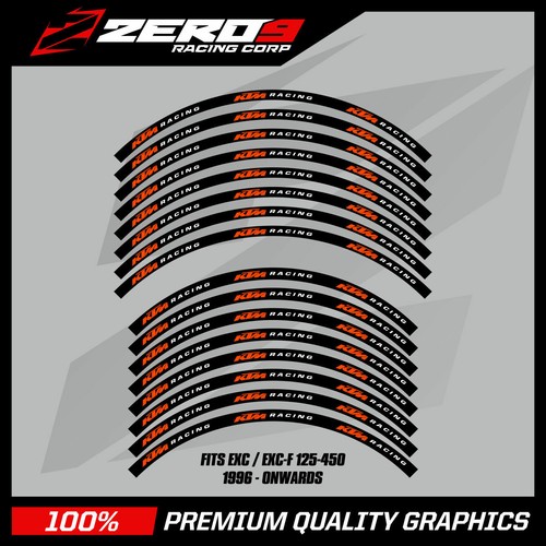 Ktm rim decals 18 - rim, /