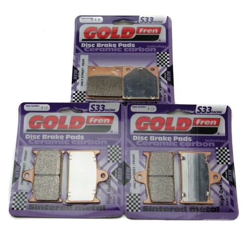 Goldfren s33 brake pads - brake,