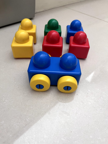 Vintage lego duplo primo car - primo,