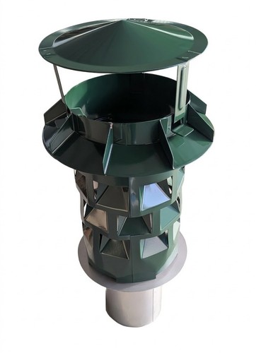 Windkat chimney cowl - cowl, 130mm