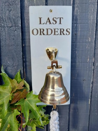 Personalised last orders bell - orders,
