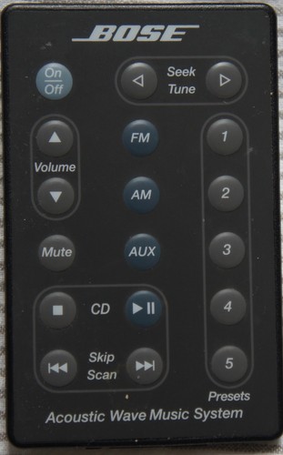Bose acostic wave music system - bose,