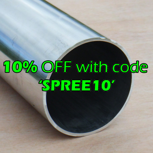 100mm 115mm aluminium round - 100mm,