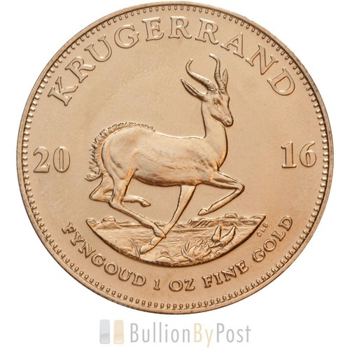 2016 1oz gold krugerrand - 2016,