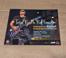 Joe Satriani - MARSHALL AMPS - JVM - 2012 Print Advertisement
