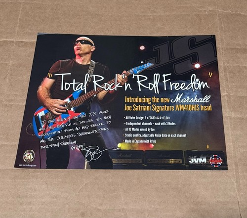 Joe satriani marshall amps - marshall,
