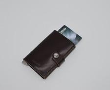 Secrid Mini Wallet Premium Dark Brown , Leather    -  BRAND NEW WITH BOX 