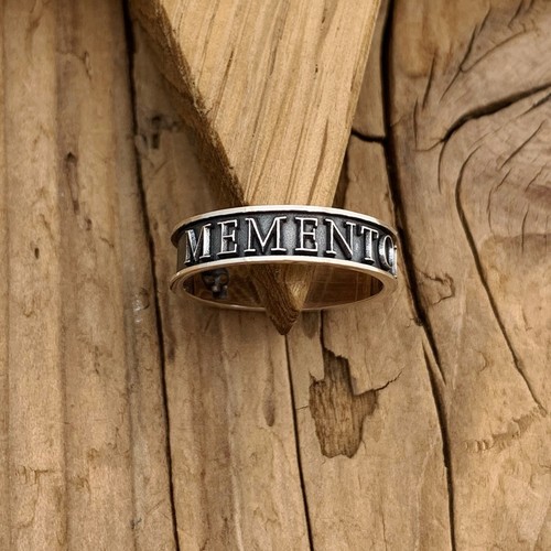 Memento mori ring skull - mori,