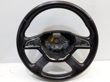 GENUINE 2014 SKODA OCTAVIA 5E0419091 STEERING WHEEL