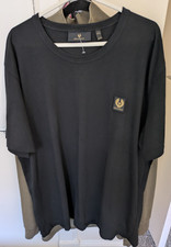 Belstaff Black Patch T-shirt Size 3XL. New without tags