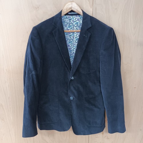 Feraud black corduroy - black, floral