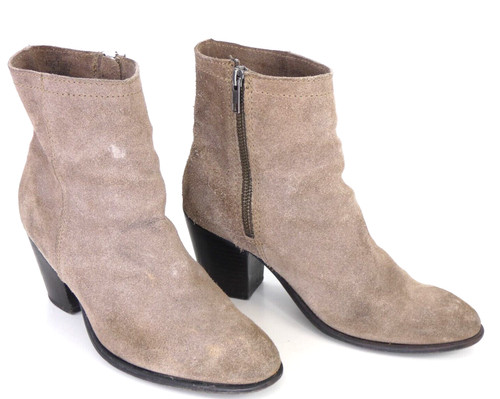 Zara ankle boots beige - ankle,
