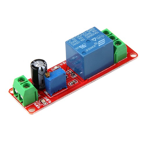 12v ne555 delay relay timer - dc,