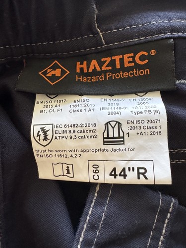Haztec viz safety trousers - haztec, hi