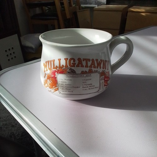 Vintage retro soup - soup, recipe