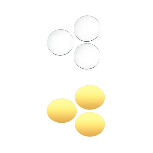 3pcs round mirrors for - 3pcs,