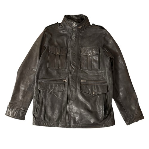 Vintage schott leather jacket - schott,
