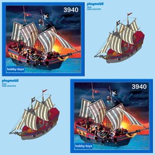 ** PLAYMOBIL ** PIRATE SHIP 3940 3936 3286 * Spares * SPARE PARTS SERVICE *