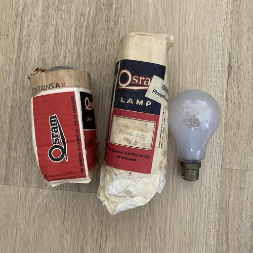 Vintage gec osram - vintage,