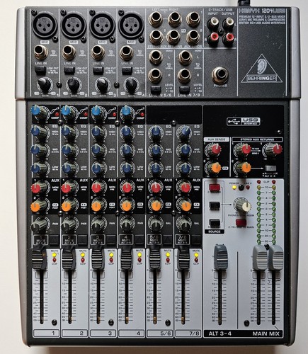 Behringer mixer xenyx 1204 - 1204, usb