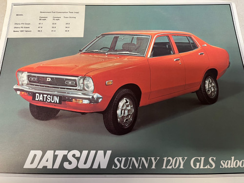 Datsun sunny 120y gls - datsun,