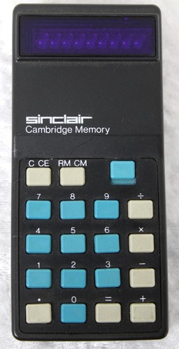 Sinclair cambridge memory - sinclair,