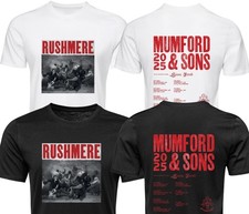 Mumford And Sons T shirt Tour RUSHMERE 2025 Inspired Unisex Adult Kids Tee Tops