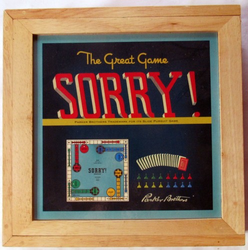 Sorry board game wooden wood - game,