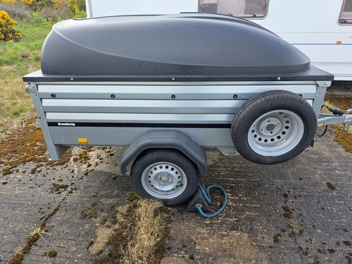 Camping trailer with hard - camping,