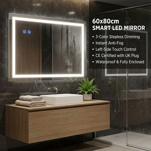 Led illuminated bathroom - led,