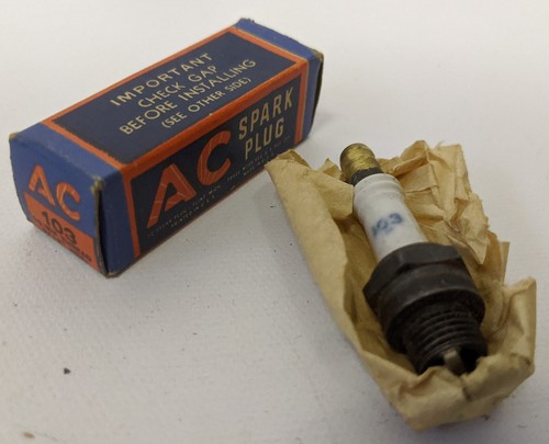 Vintage spark plug - vintage, 10mm