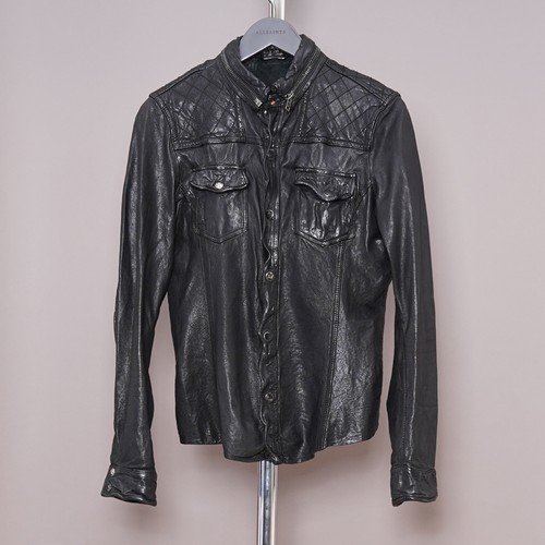 All saints leather shirt - all,