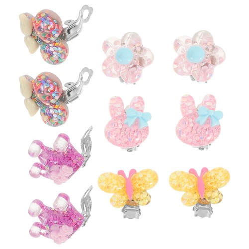 Pairs clip earrings - 5,