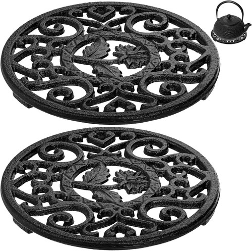 Rustproof cast iron trivets - rustproof,