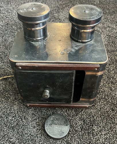 Antique magic lantern - antique, post