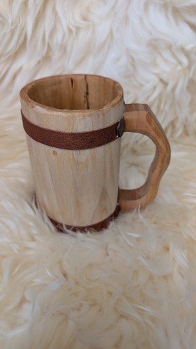 Hand turned handmade wooden - handmade,