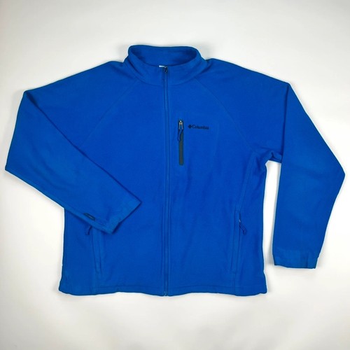 Columbia fleece mens blue - xl,