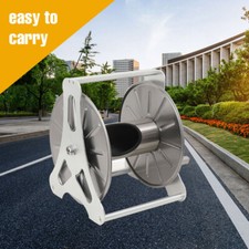Garden Hose Reel Cart Heavy Duty Metal Hose Reel Stand Water Hose Storage Reel